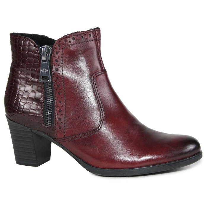 Сапоги демисезонные женские натуральная кожа 9213-41 Ybarra Comfort Shoes Red -m