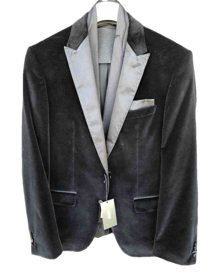 Серый костюм Hugo Boss