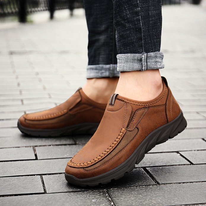 2020 Mens Casual Leather Shoes