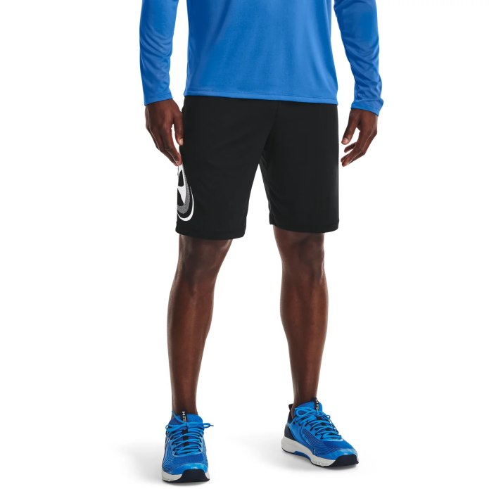 Ua Woven graphic WM short