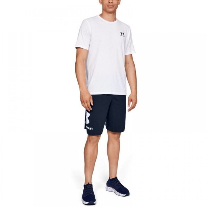 Шорты under Armour sportstle Cotton logo shorts 1329300-497