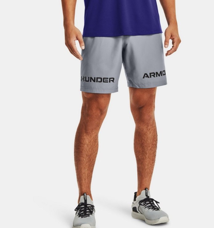 Ua Woven graphic WM short