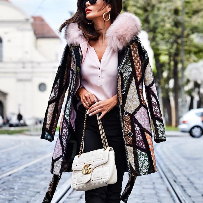 Пуховик стёганый Oversize pompa