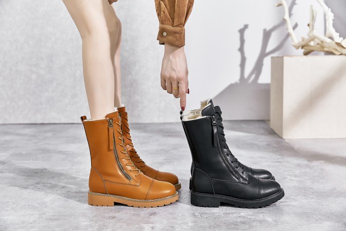 Botas mujer зимние женские ботинки