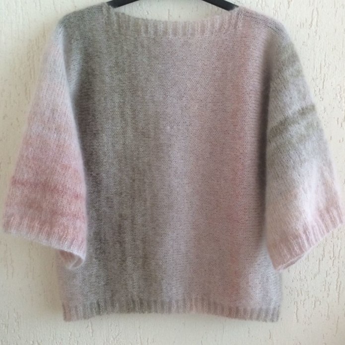 Vogue Knitting жилет ангора