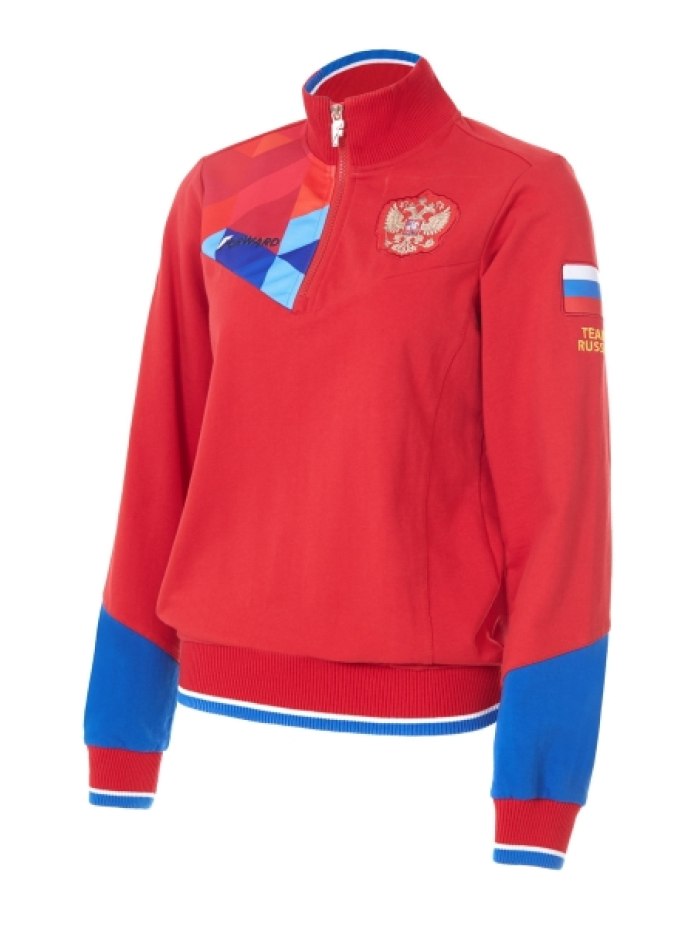 Флисовый костюм форвард женский красный