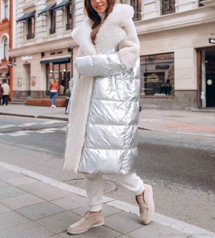 9088 Black пуховик Snow Beauty
