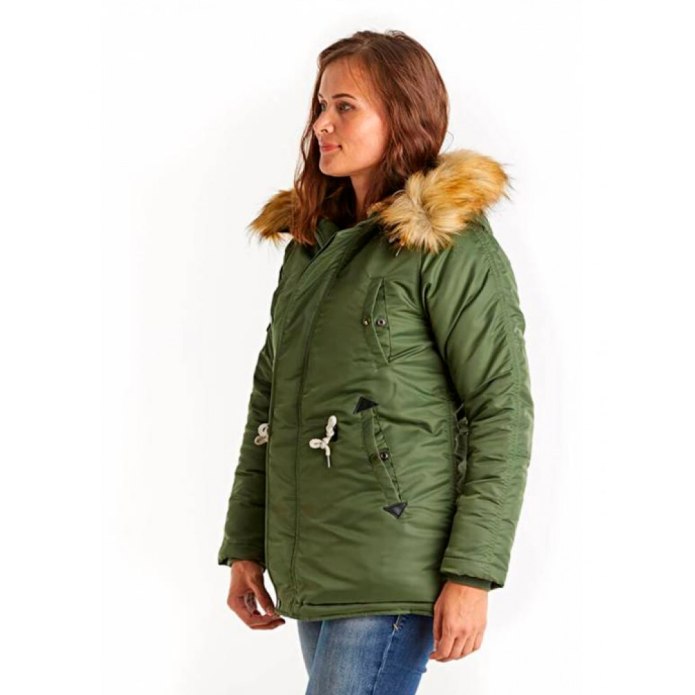 Куртка Аляска женская Husky WMN (woman) Green