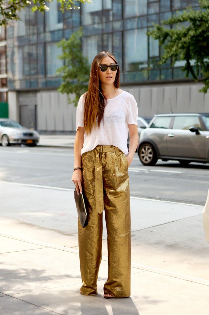 Брюки палаццо outfit