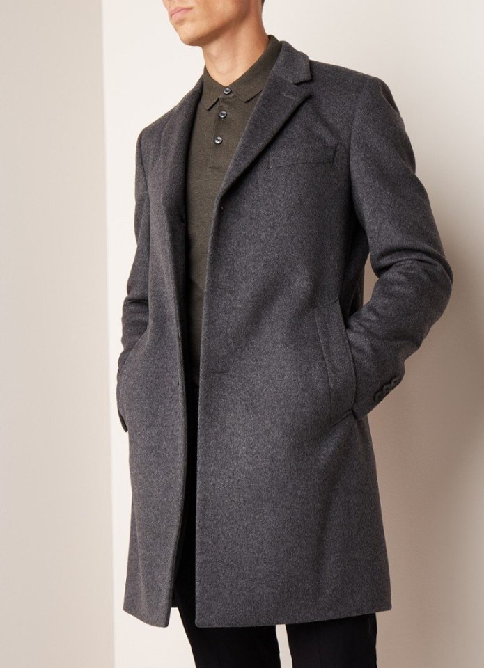 Мужское пальто Hugo Boss hu286embuks0