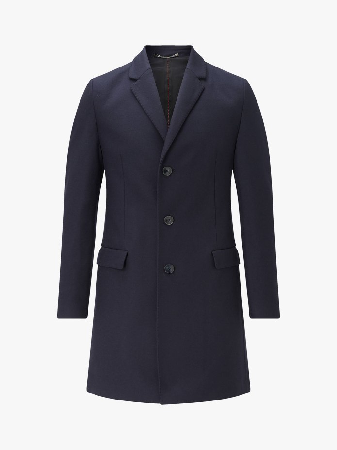 Пальто Hugo Boss мужское бежевое