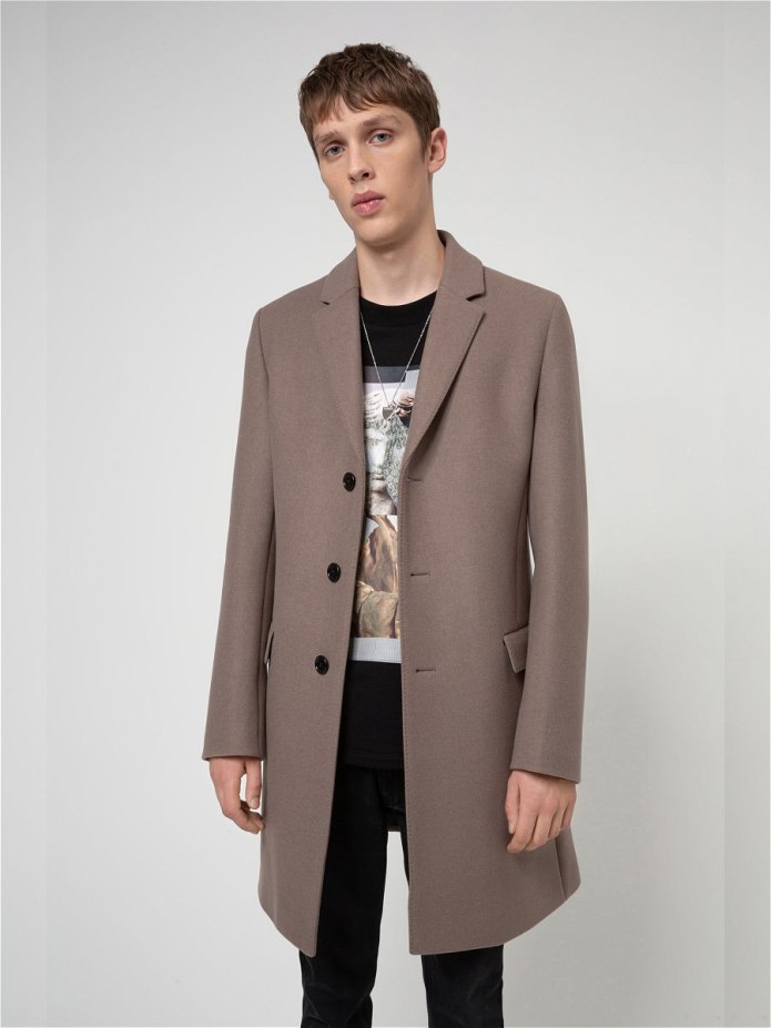 Мужское пальто Hugo Boss hu286embuks0
