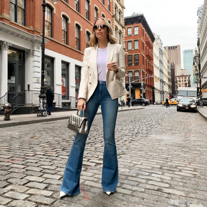 Zara шерсть штаны клеш
