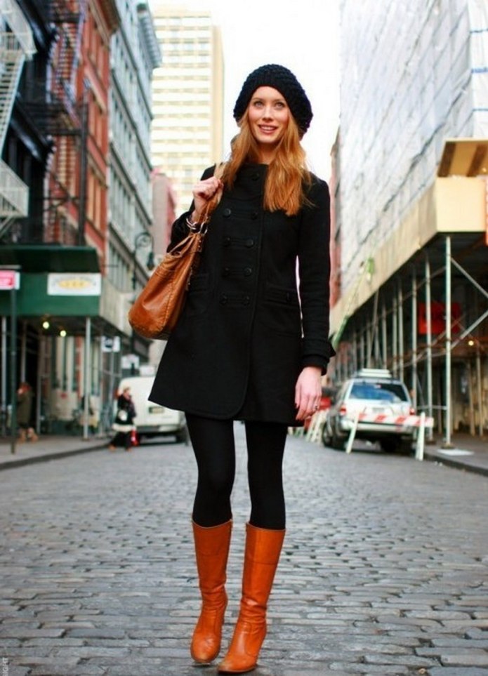 Street Style outfit балетки