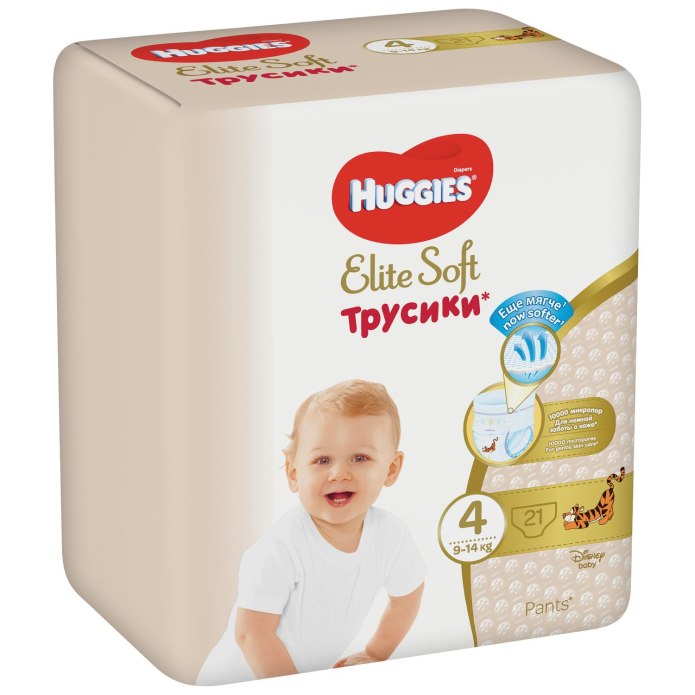 Huggies трусики ночные Elite Soft 6 (15-25 кг) 16 шт.