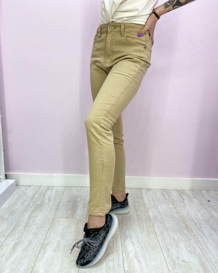 Джинсы Loose mom Jeans High Waist