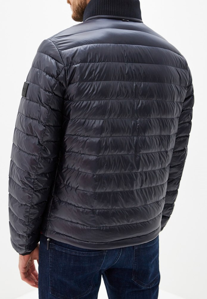 Стеганый пуховик Hugo Boss 50371661/480/Patalona/ синий
