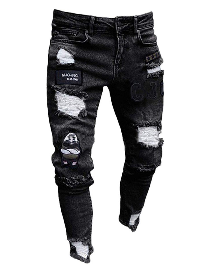 Джинсы skinny Biker мужские