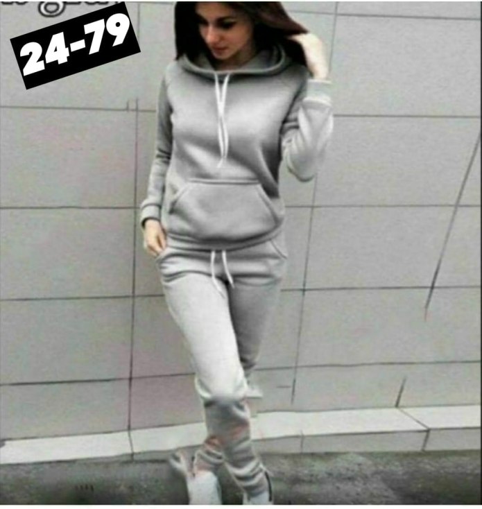 Теплый спортивный костюм женский