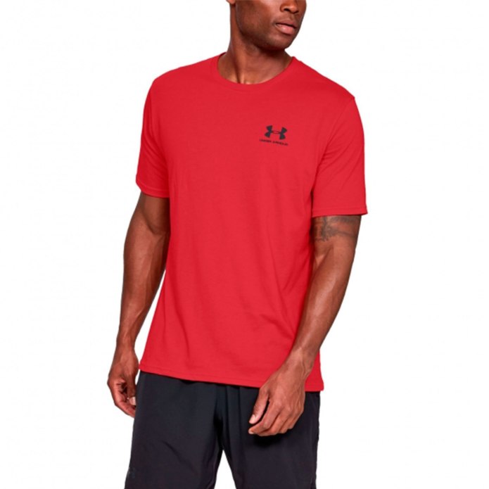 Футболка under Armour Sportstyle left Chest 1326799-600 мужская,