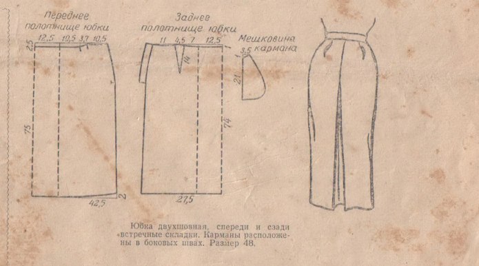 Юбка черная расклешенная