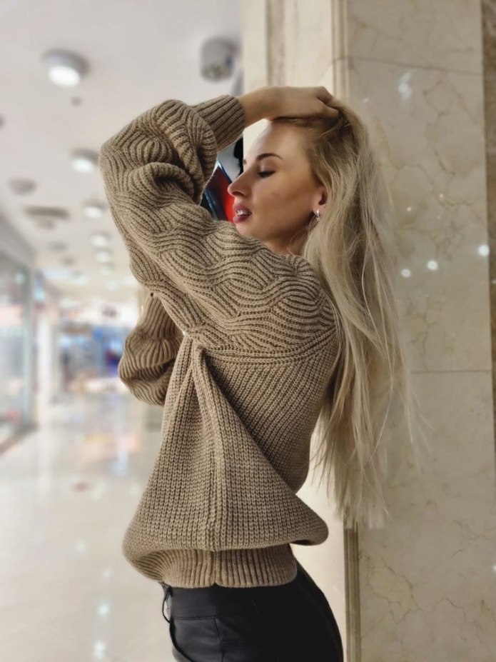 Свитер оверсайз