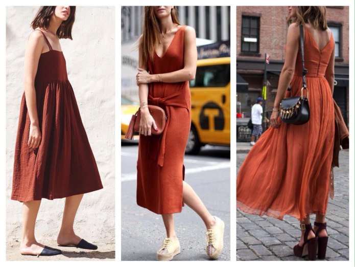 Терракотовое платье Max Mara