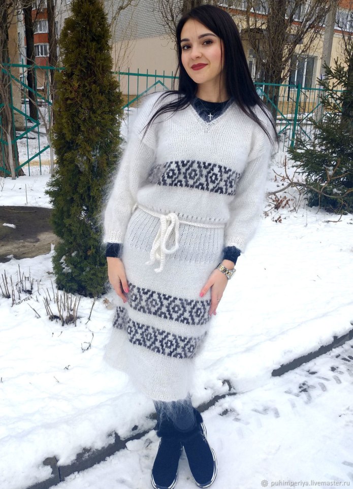 Накидка снежинки для девочки