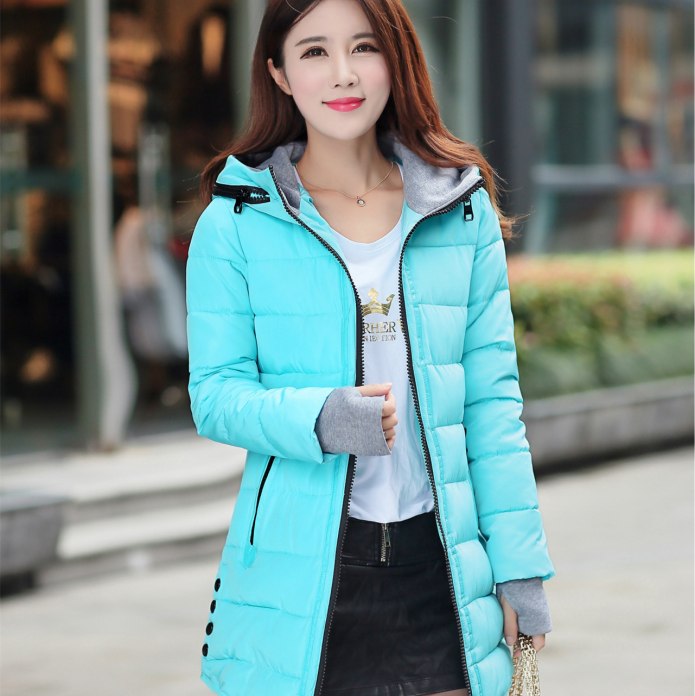 Куртка Stand Collar Cotton Jacket women