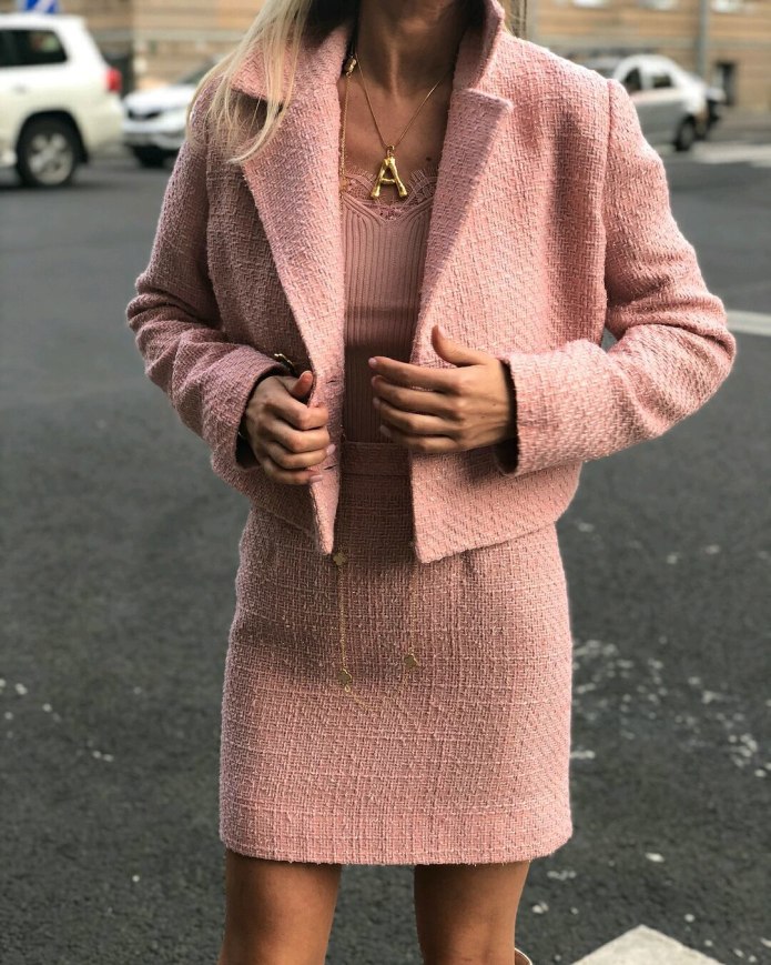 Твидовый пиджак Chanel