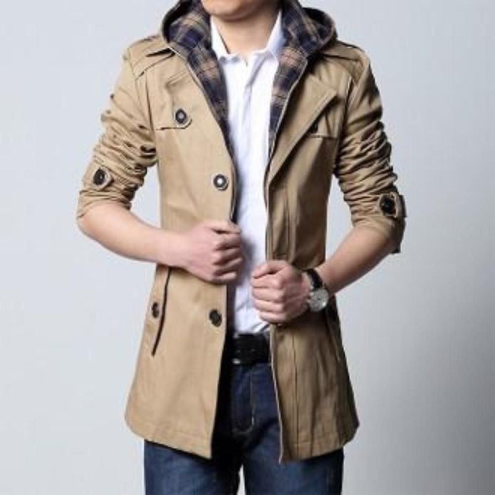 Trench Coat Hood мужской