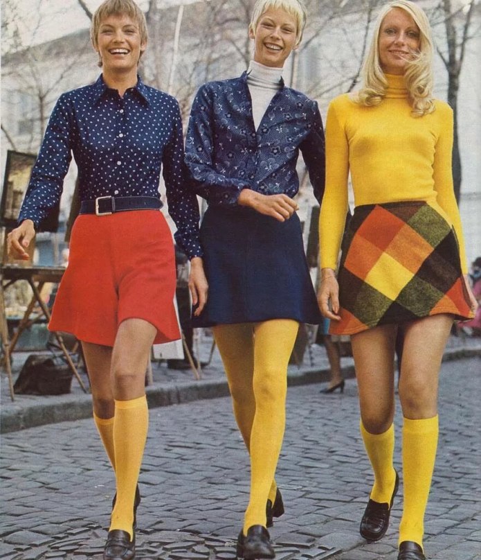 Мода 70х Англия