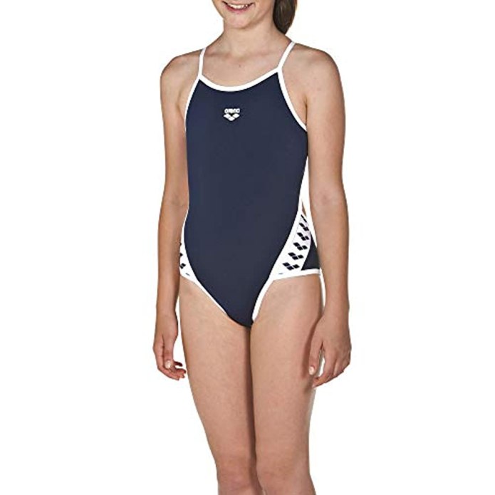 Купальник для плавания совместный Arena Ren one piece Black/pix Blue/Turquoise, 000989 508