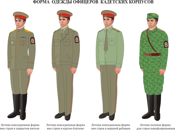 Офицер в повседневной форме