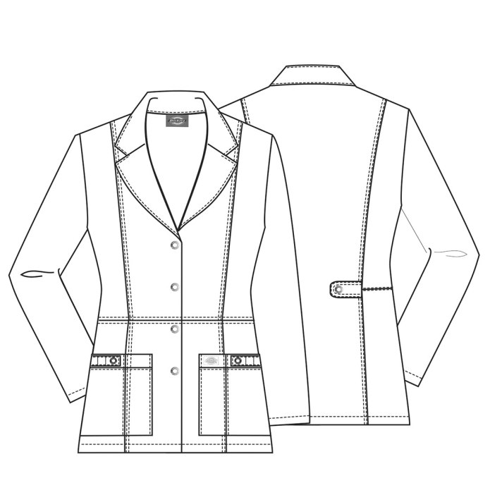 Женский медицинский жакет Dickies 82400