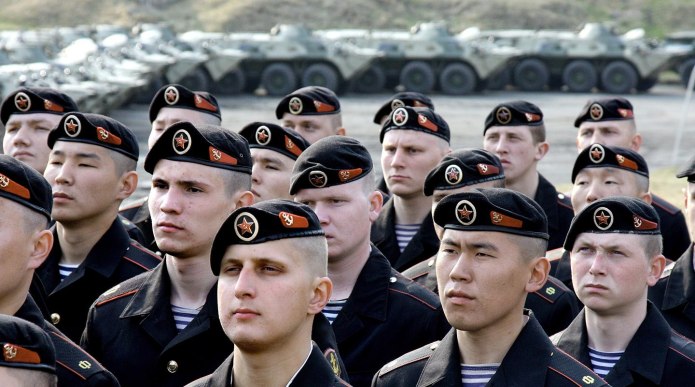 Морская пехота России черные береты