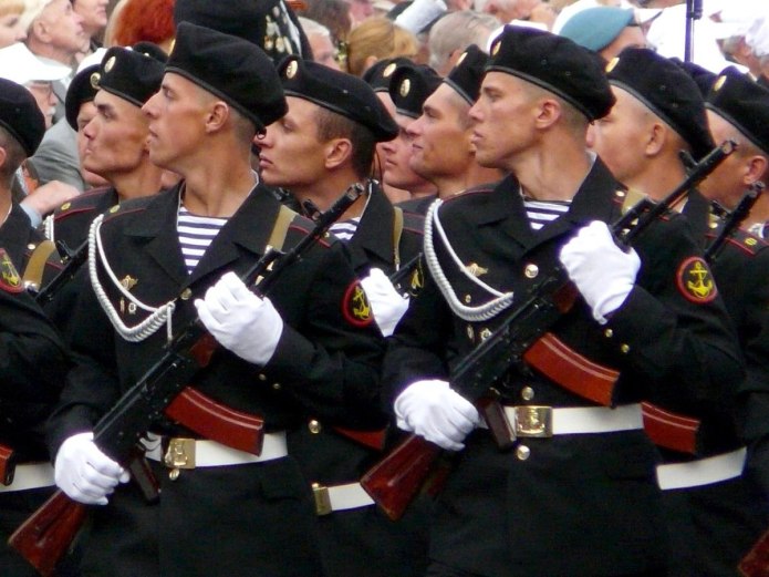 Морская пехота России черные береты форма
