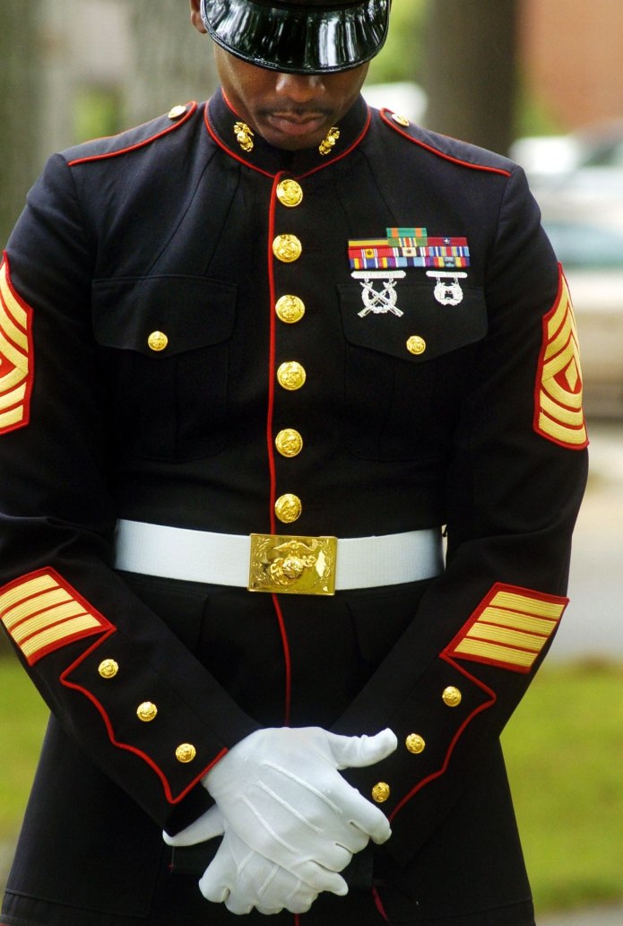 USMC Dress Blue-морские пехотинцы