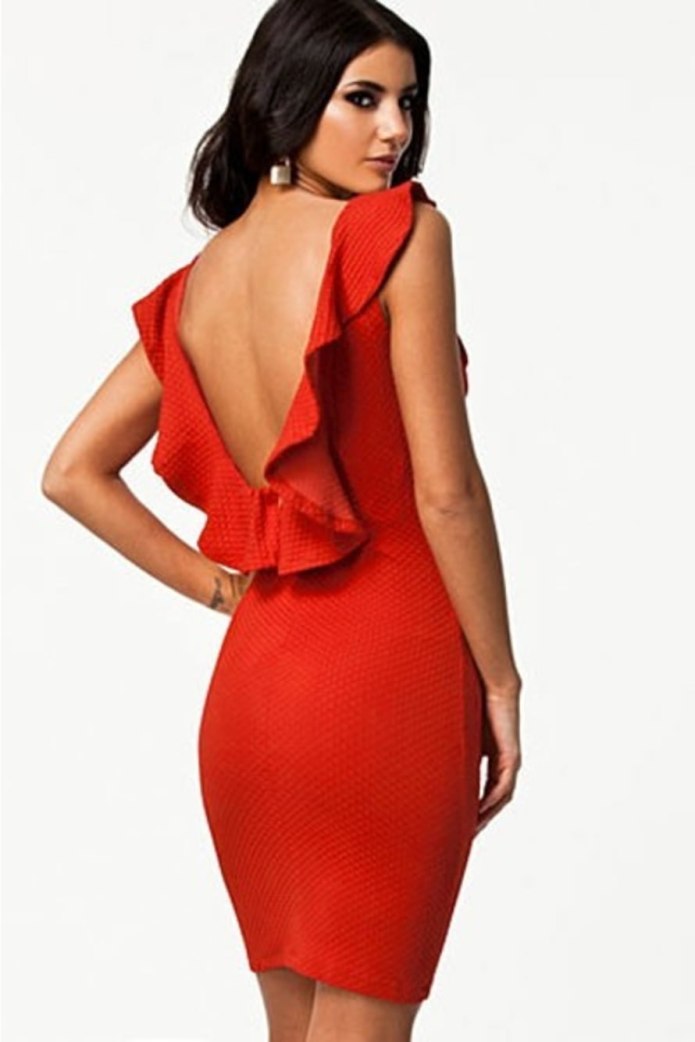 Halter Backless Bodycon Mini Dress