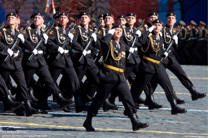 Морская пехота ЧФ РФ Севастополь парадка