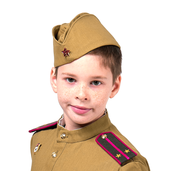 Пилотки детские военные