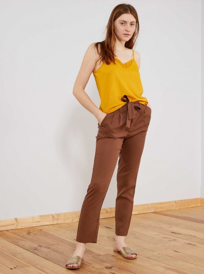 ASOS Design бежевые чиносы