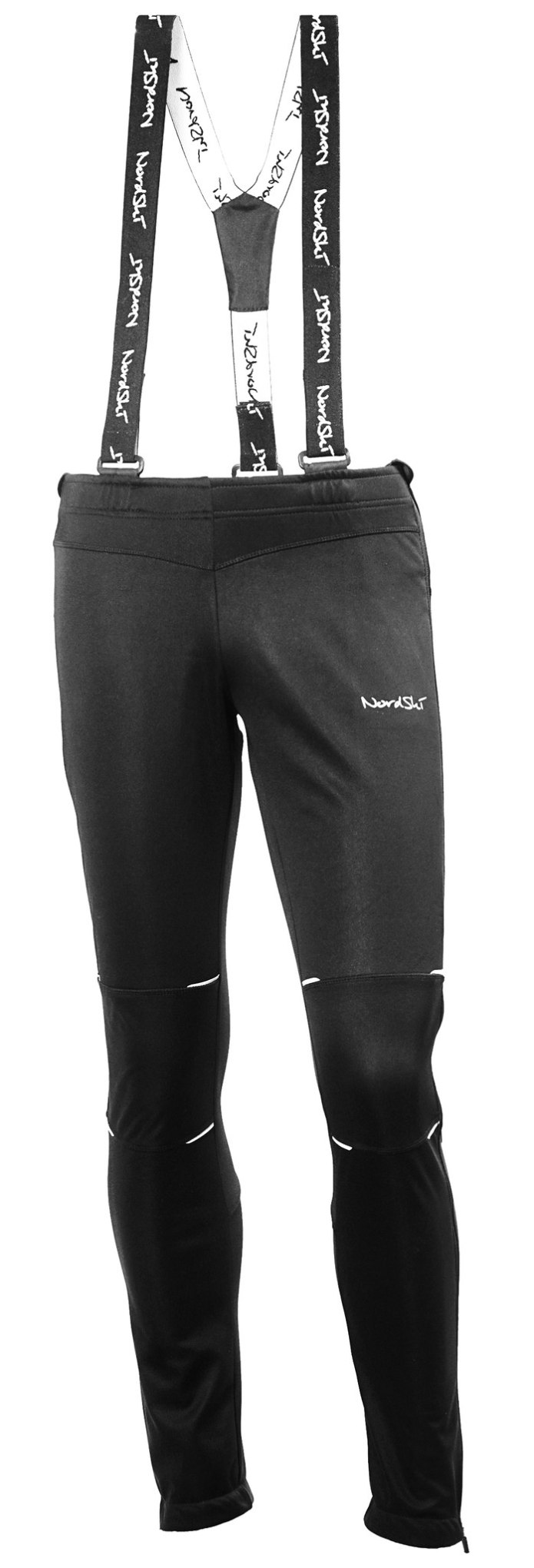 101168-99 L брюки утепленные мужские для беговых лыж men's XC Padded Pants чёрный р.l