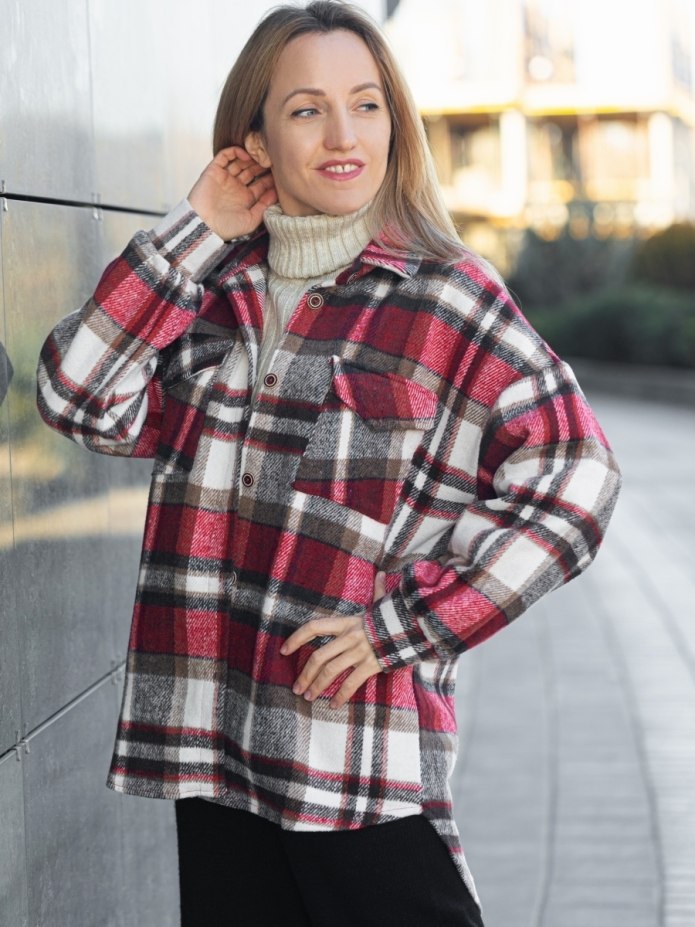 Версайс рубашкт в клетке