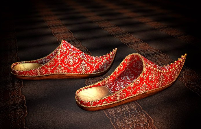 Тапки алладинки