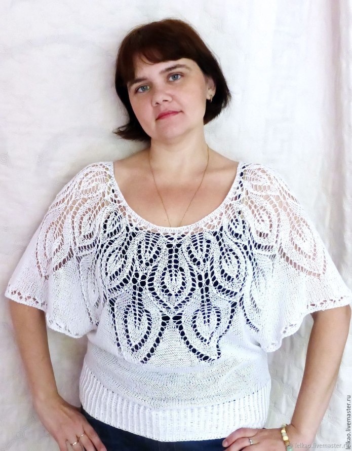 Ажурные летние кофты