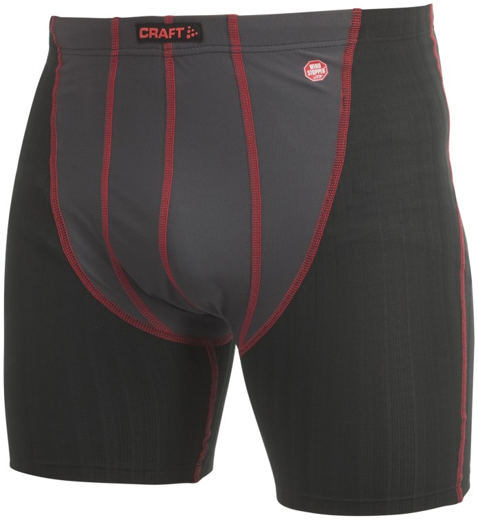 Devold - теплые шорты Duo Active Boxer w/Windstopper — (Black, XL)