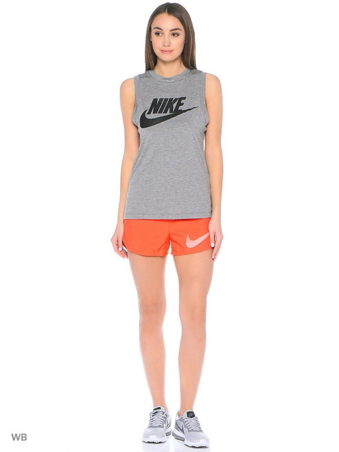 Nike Swoosh футболка черная мужская