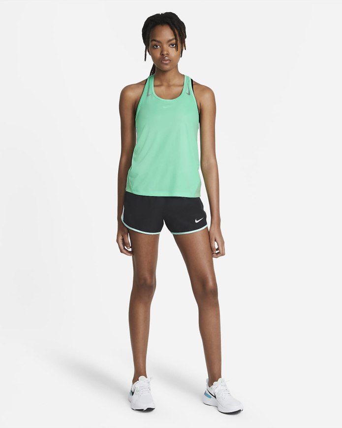 Шорты Nike голубые женские