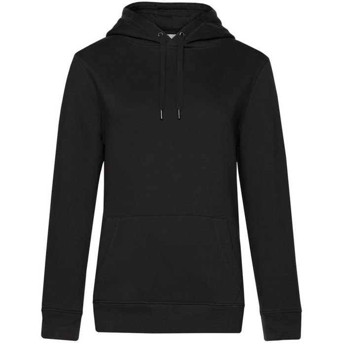 Emporio Armani женская чёрная кофта с капюшоном на молнии